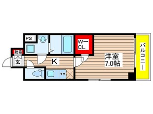 エスリード金山エクセア(701)の物件間取画像